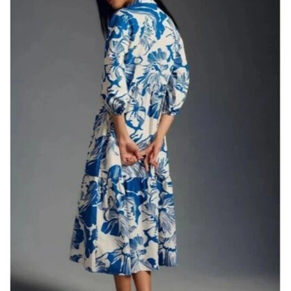 new ANTHROPOLOGIE MAEVE THE BETTINA shirt dress XL - Picture 2 of 3